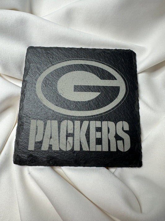 Packers Slate Coaster