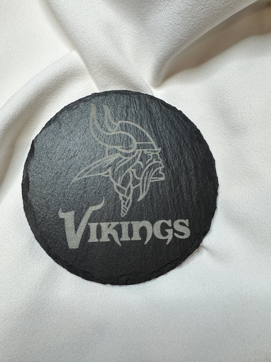 Vikings Slate Coaster