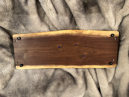 Walnut and Resin Serving Board