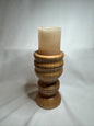 Oak Lathe Turned candle holder