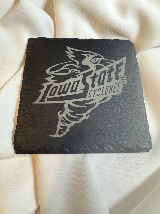 Cy Slate Coaster