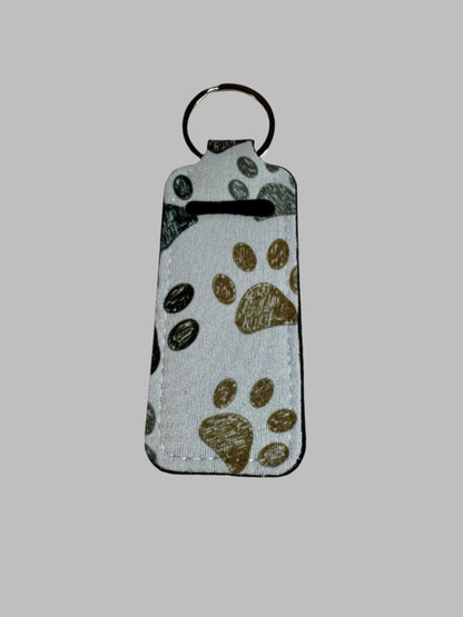 Multi paw print Chapstick 👄 Lip Balm Holder
