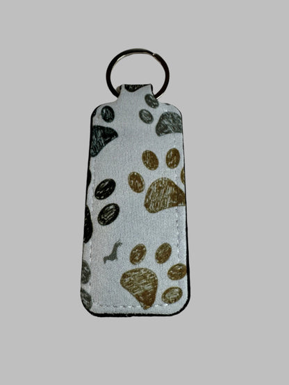 Multi paw print Chapstick 👄 Lip Balm Holder