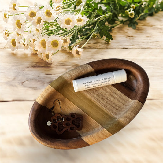 Walnut, Poplar, Hackberry, and Cedar Trinket Tray