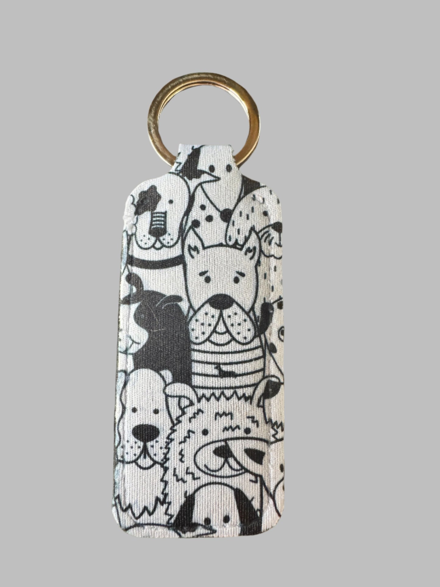 Black & White Dog Chapstick 👄 Lip Balm Holder