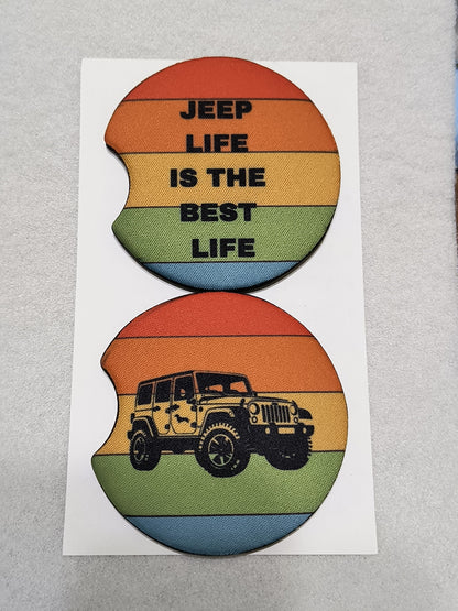Jeep Car Coasters