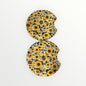 Cow Print and Sunflower Print Car Coasters