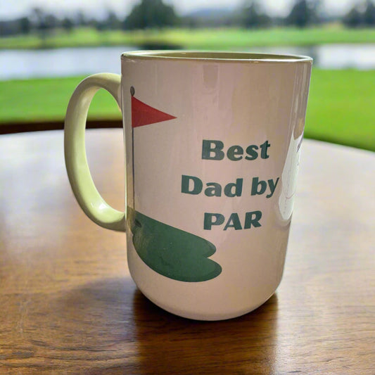 Best Dad by Par Coffee Mug