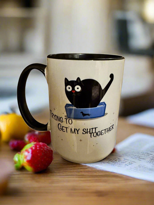 Trying to get my shit together Coffee Mug