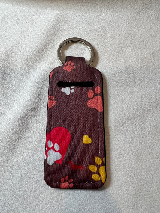 Dog Paw & Heart Chapstick 👄 Lip Balm Holder