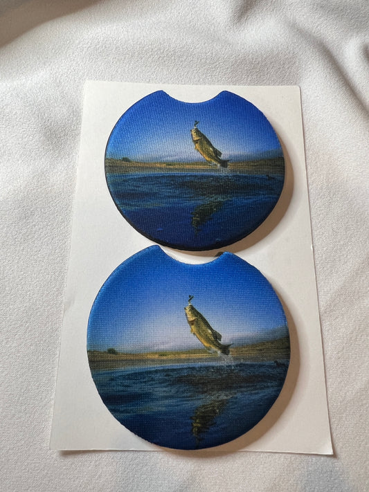 Fish Car Coasters