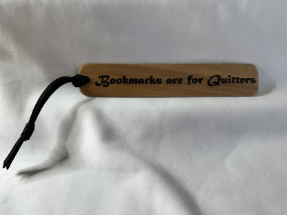 Bookmarks are for Quitters Bookmark