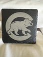 Cubbies slate coaster