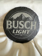 Busch 💡slate coaster (Round)