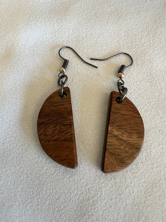 Walnut Earrings *4*