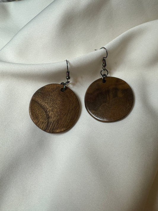 Walnut Earrings *6*