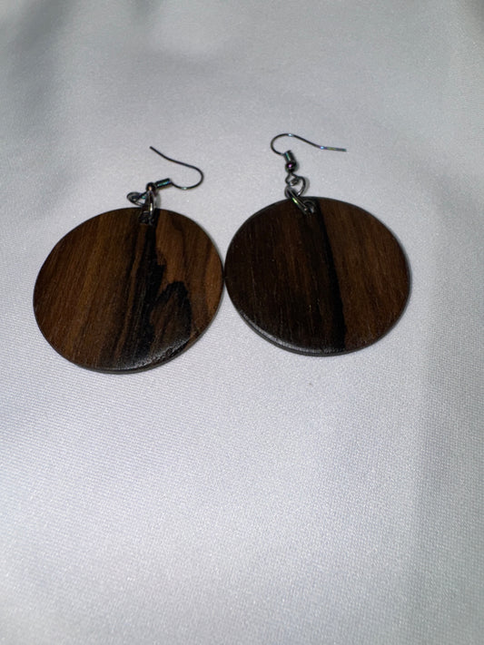 Ziricote Earrings