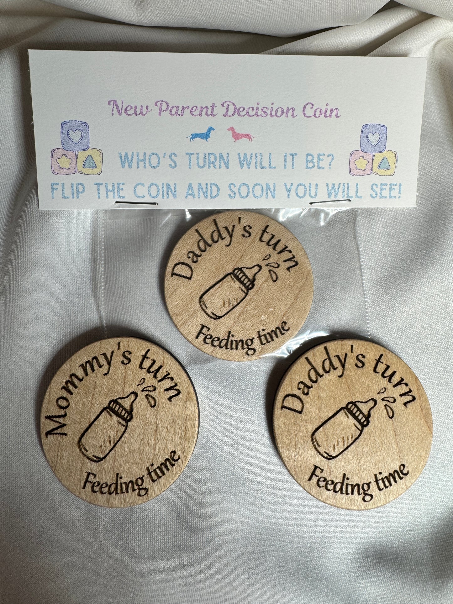 New Parent Decision Coin