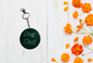 Keychain with 'Dog Dad' text 