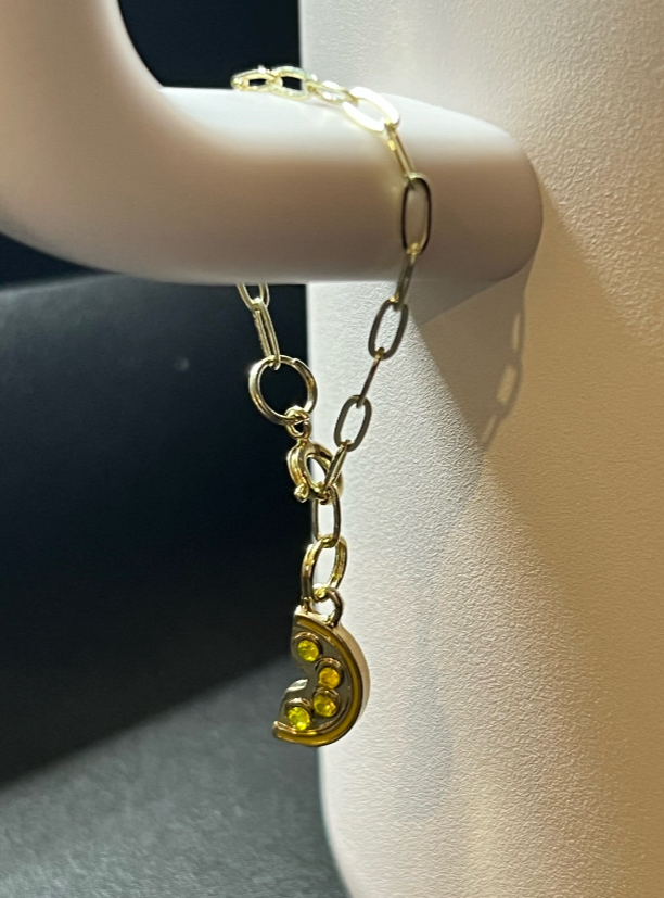 Blingy Lemon Tumbler Charm