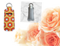Orange Flowers Chapstick 👄 Lip Balm Holder