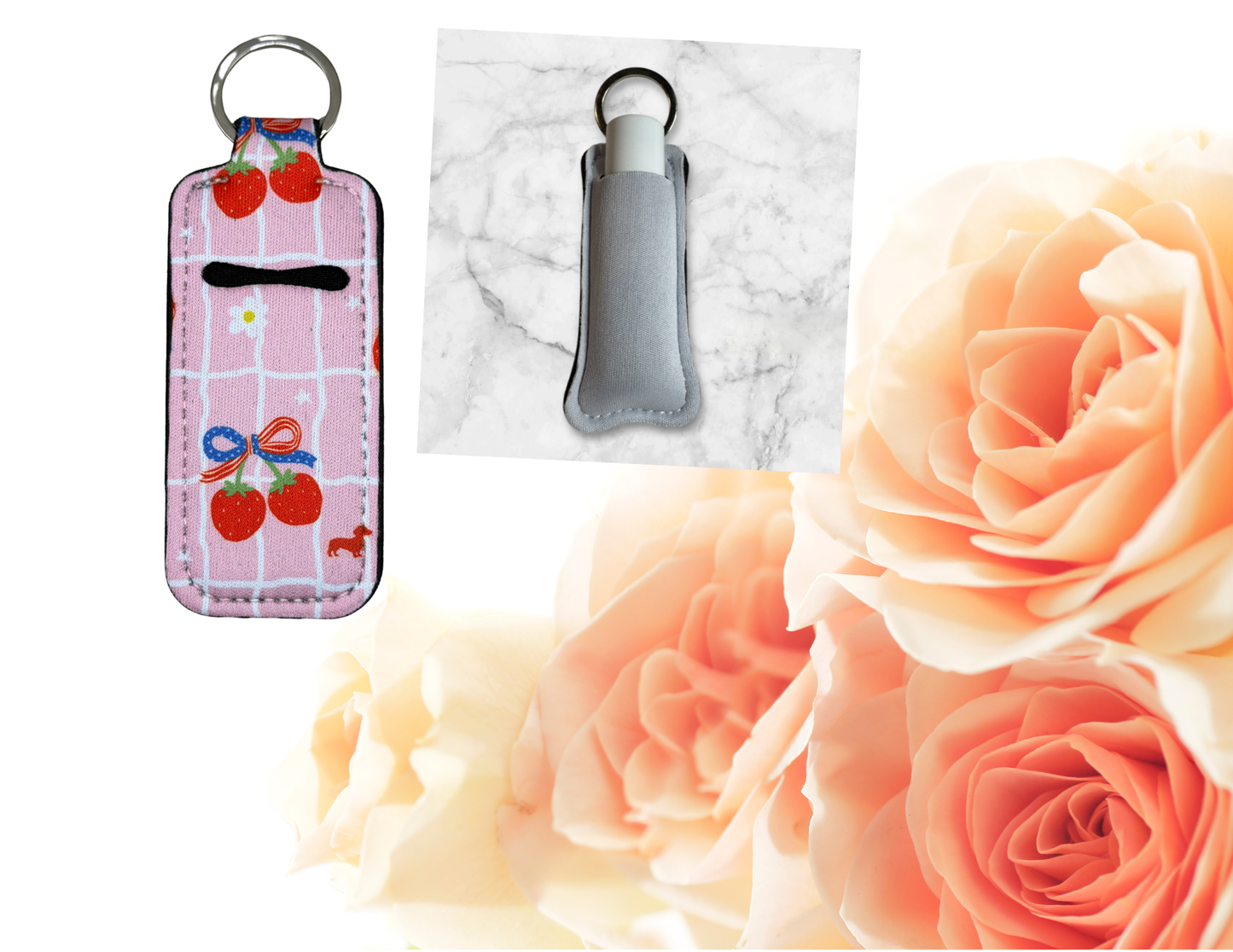 Cherries & Bows Chapstick 👄 Lip Balm Holder