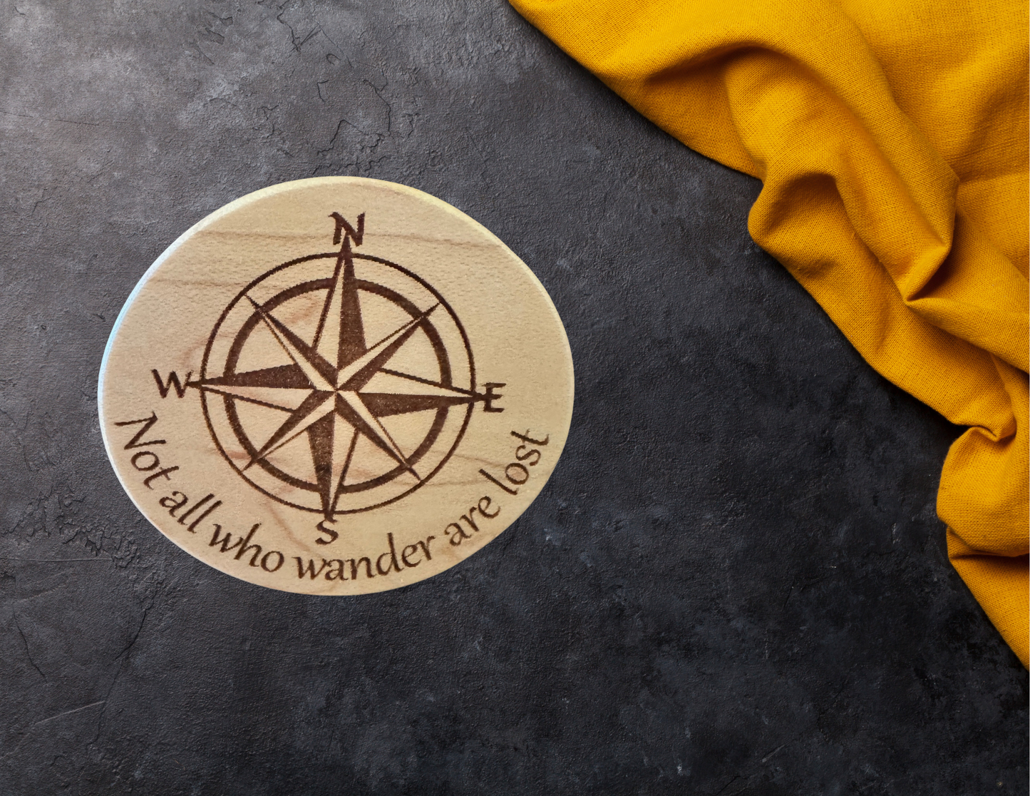 Not all who wander are lost magnet