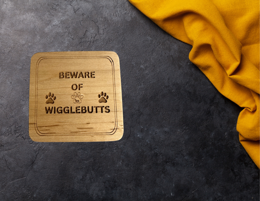 Beware of Wiggle Butts magnet