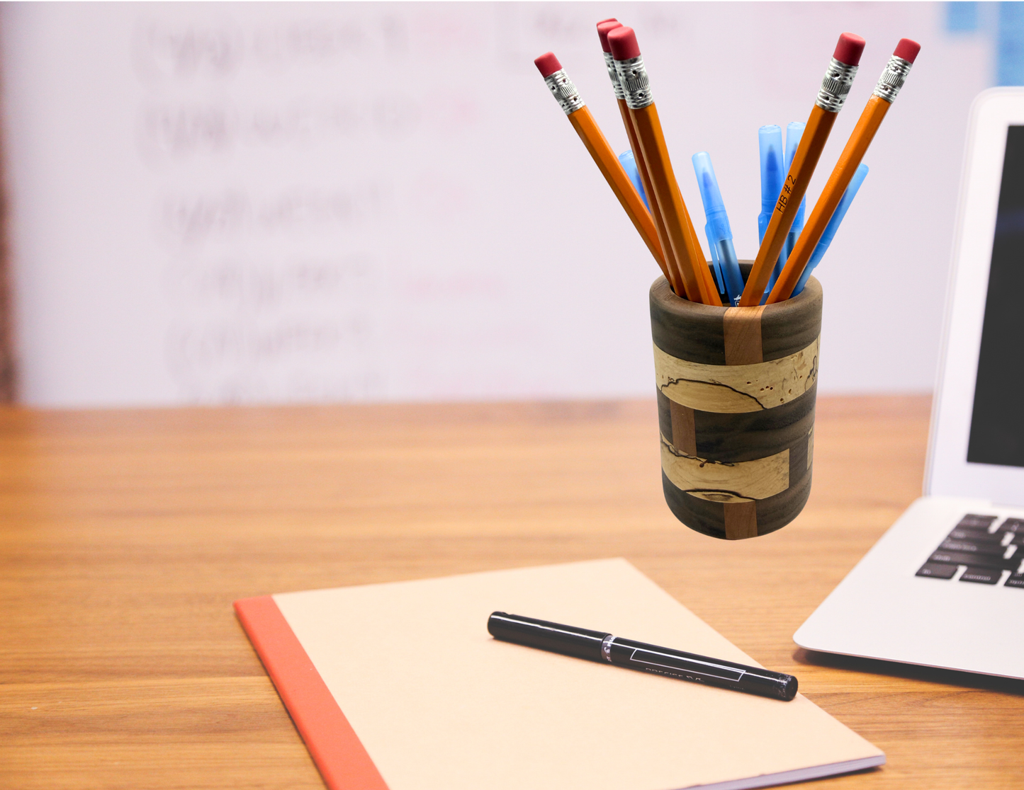 Wooden Pen & Pencil Holders