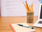Wooden Pen & Pencil Holders