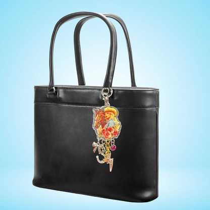 Horse & Girl Purse / Bag Charm
