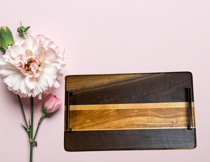 Walnut, Cherry, Maple Serving Board