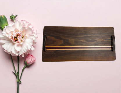 Walnut, Maple & Bloodwood Serving Board