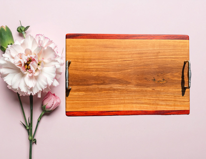 Ash & Padauk Serving Board