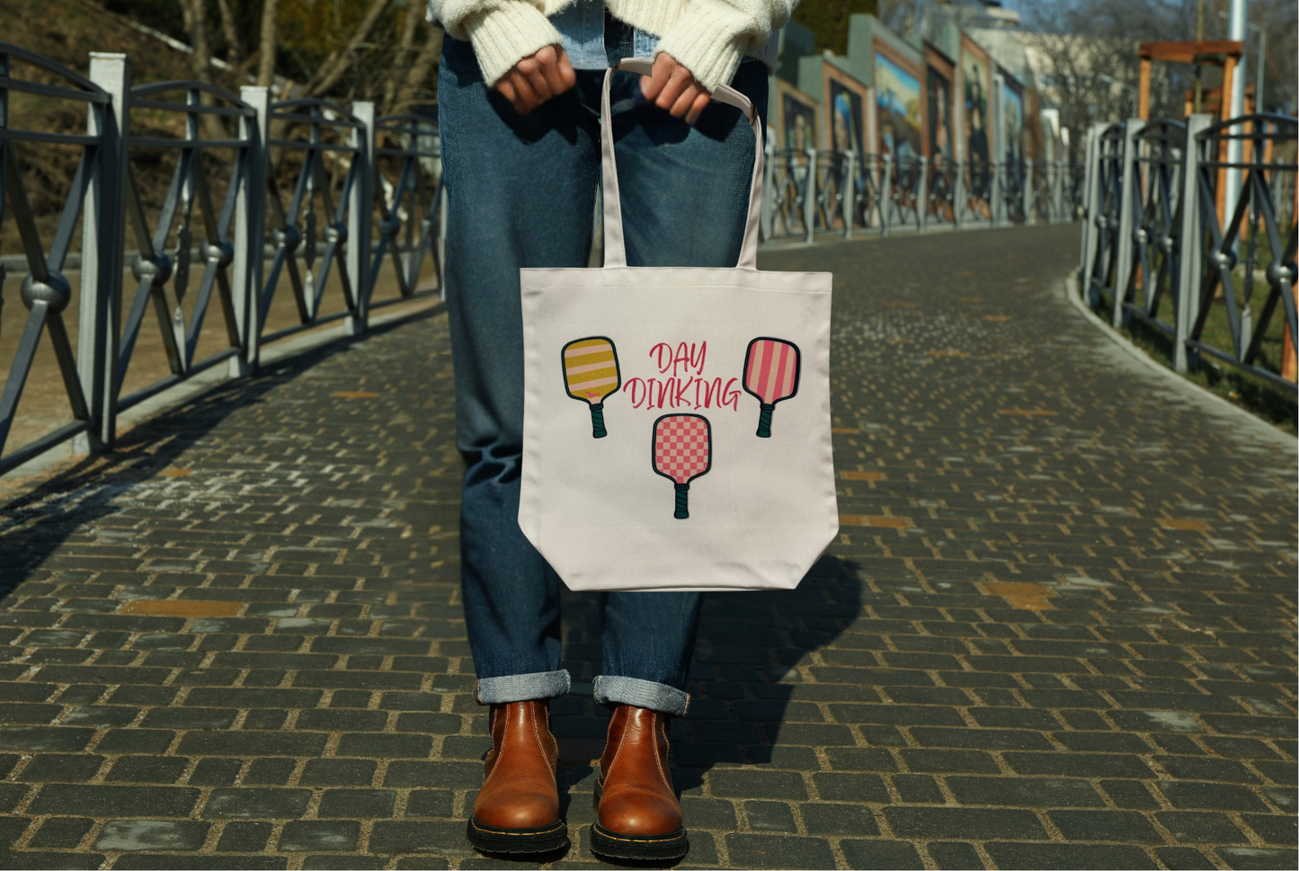 Tote bag with funny or cute design