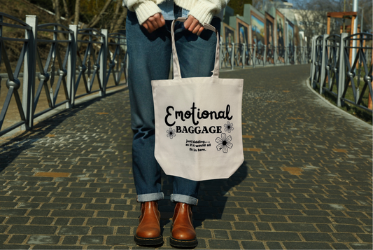 Tote bag with funny or cute design