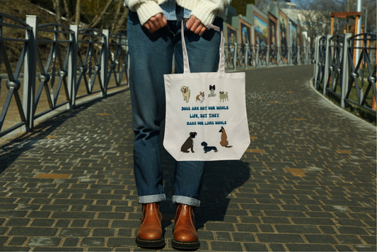 Tote bag with funny or cute design