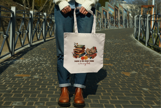 Tote bag with funny or cute design