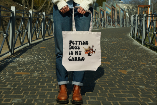 Tote bag with funny or cute design