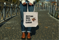 Tote bag with funny or cute design
