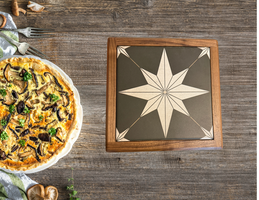 Black and White Trivet