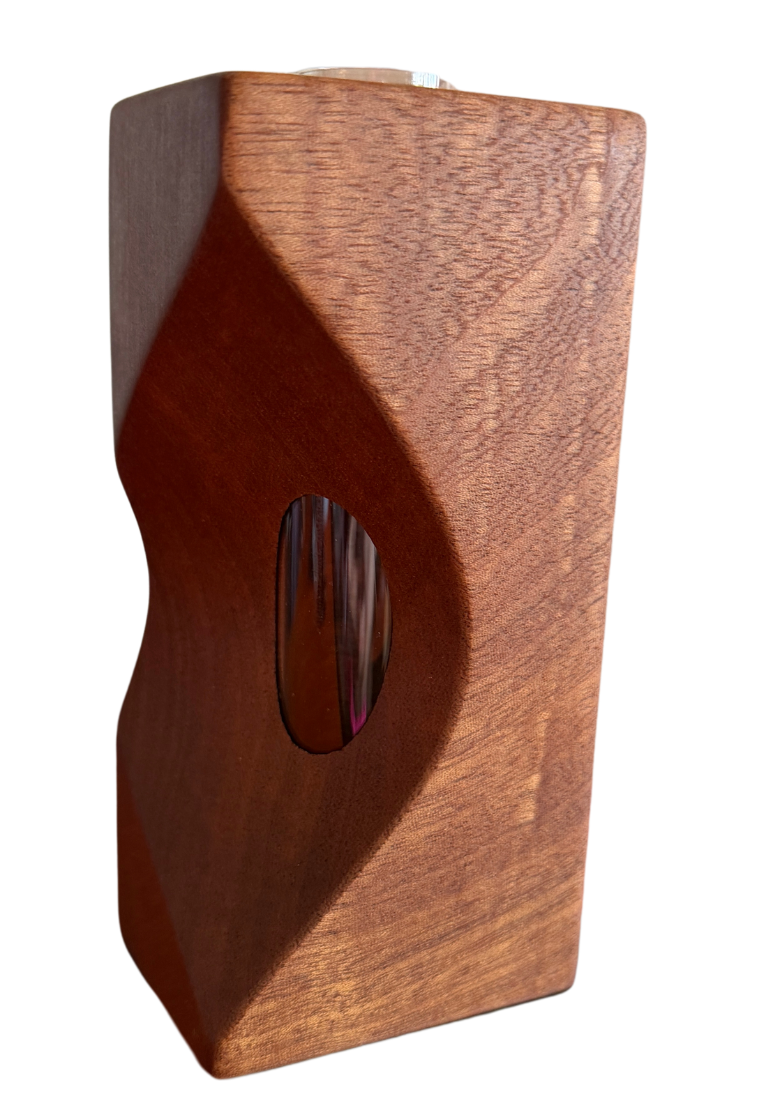 Mahogany Bud Vase