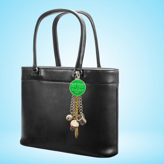 But First Coffee Purse / Bag Charm