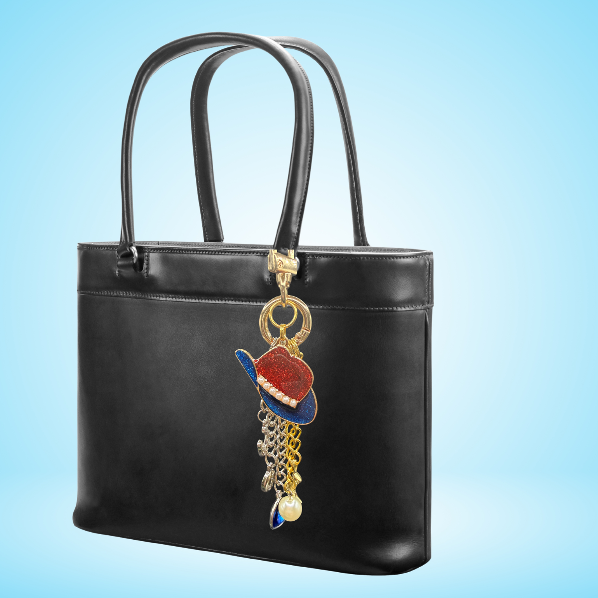 Cowgirl Hat Purse / Bag Charm