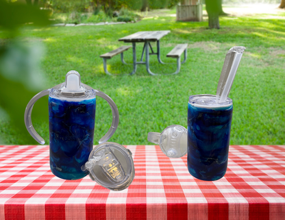 12 oz. Alcohol Ink Children's Sippy Cup