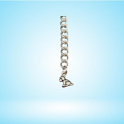 Dog Paw Print Purse / Bag Charm