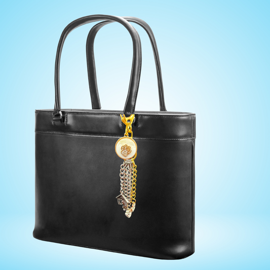 Dog Paw Print Purse / Bag Charm
